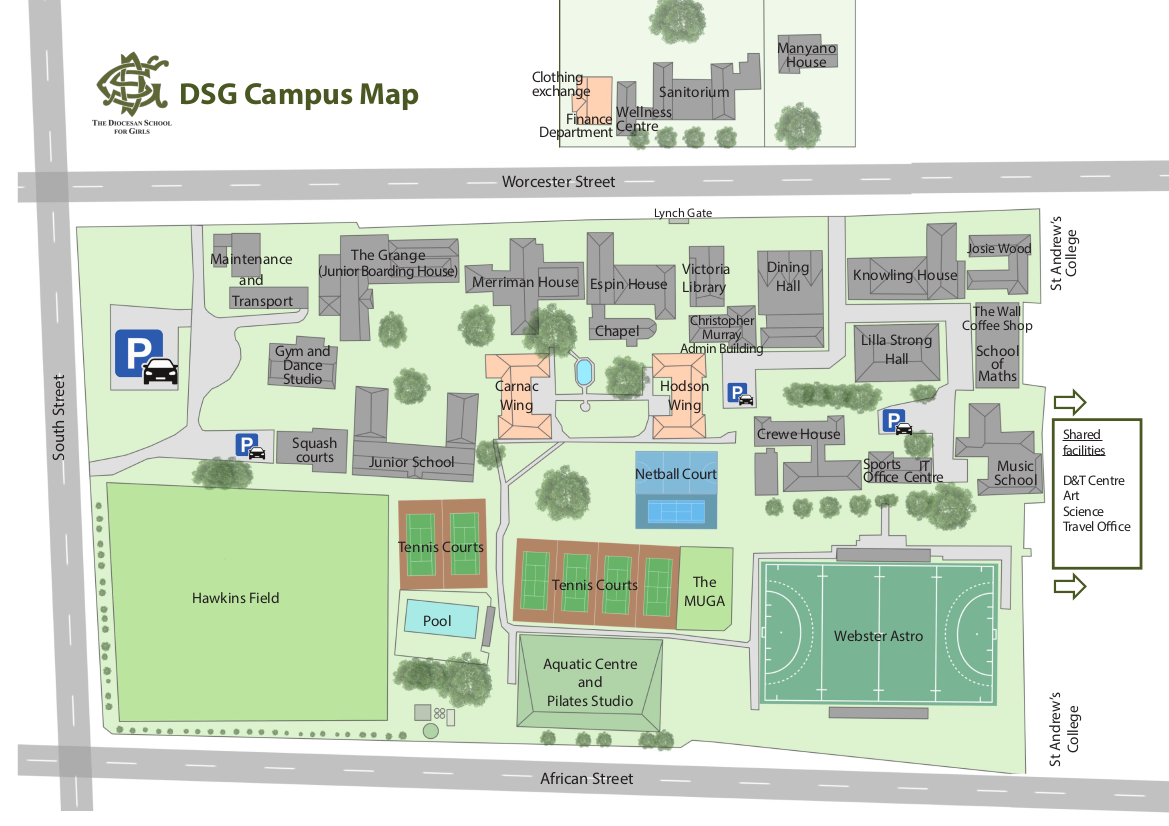 DSG Campus Map