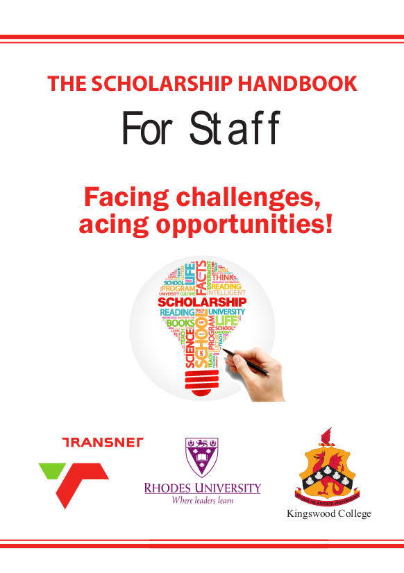 Scholarship Handbook : Staff